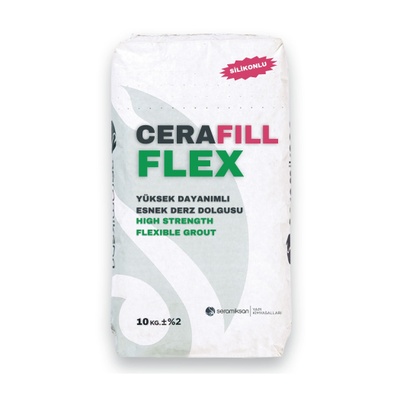 CERAFILL FLEX SILIKONLU KAYRAK GRI DERZ DOLGU 20KG