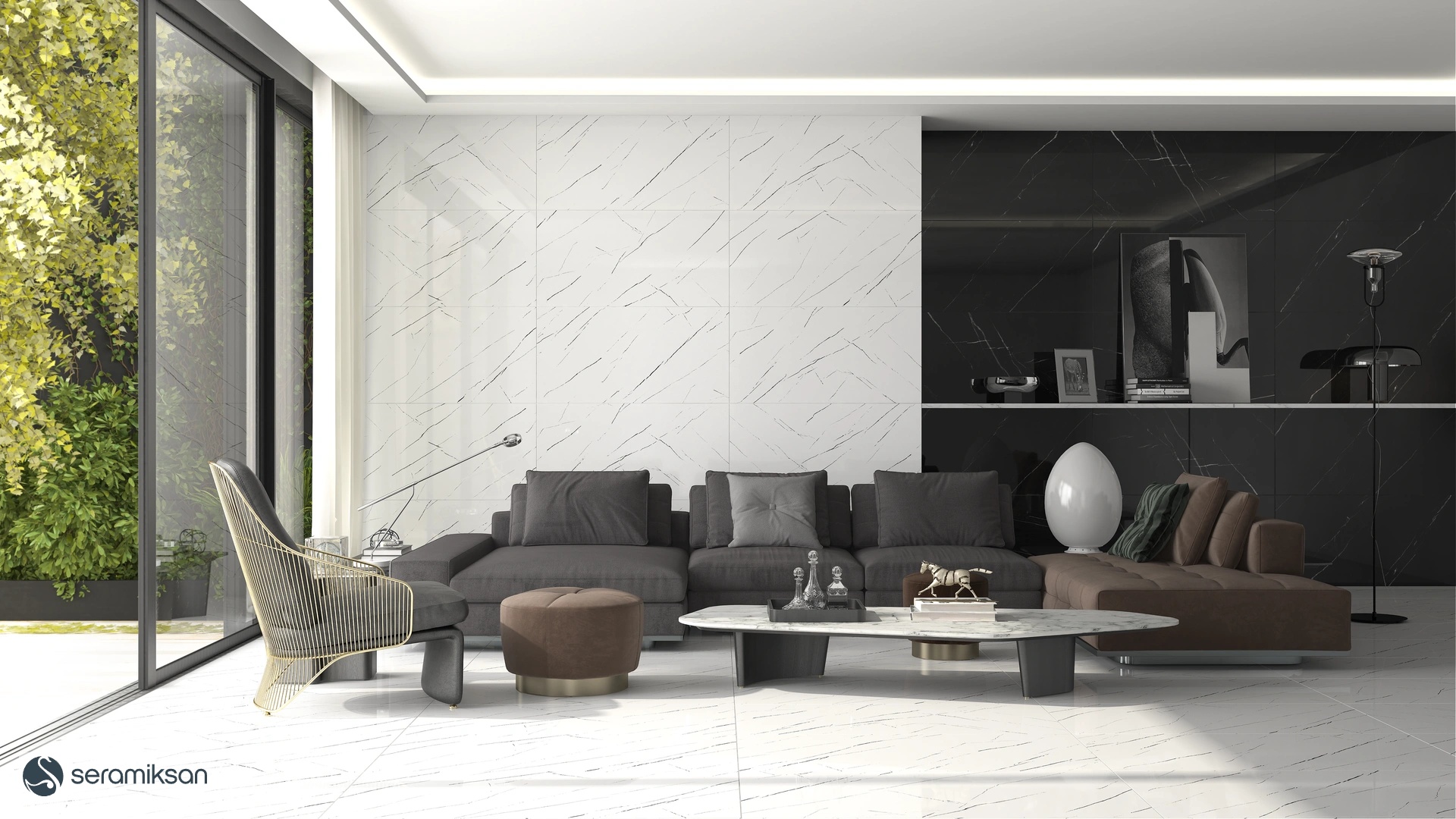 60*120 BLACK STAR MATT GLOSSY INK