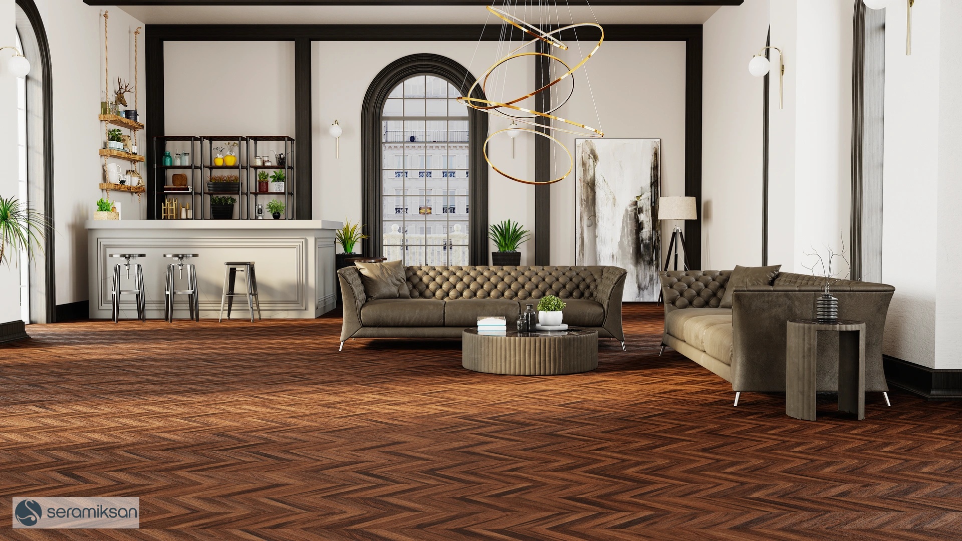 40*60 CLASSIC WOOD MIX MOTİF