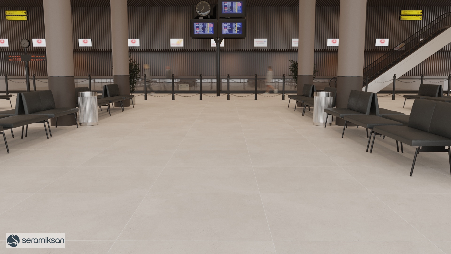 120*120 DOMINICA AÇIK GRİ