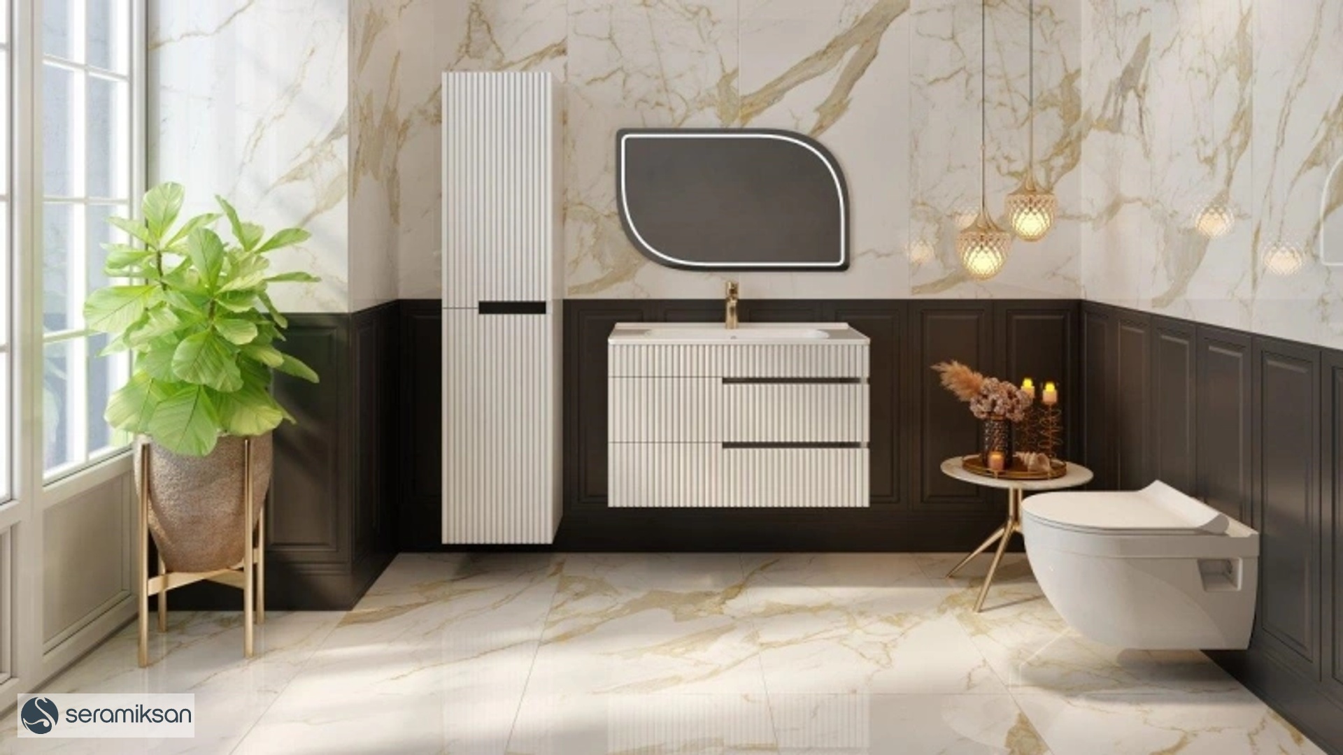 60*120 GOLD CALACATTA SOFT TOUCH