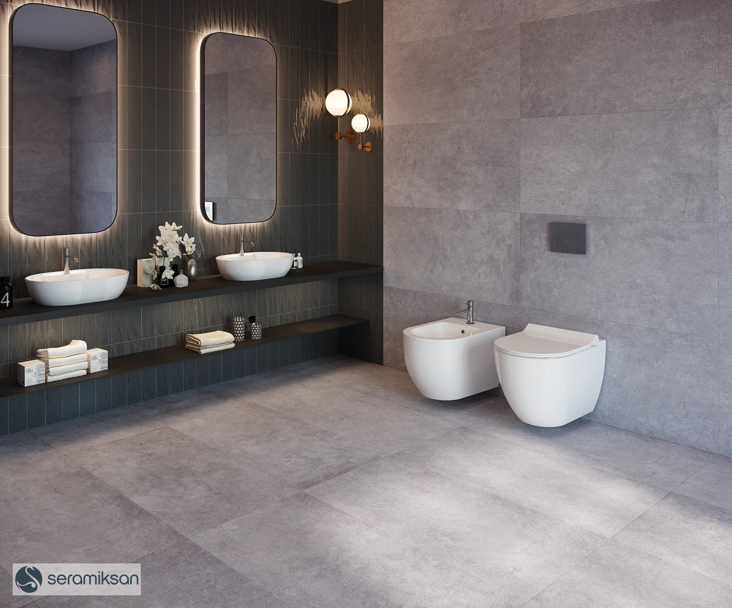 60*120 LAVA KOYU GRI