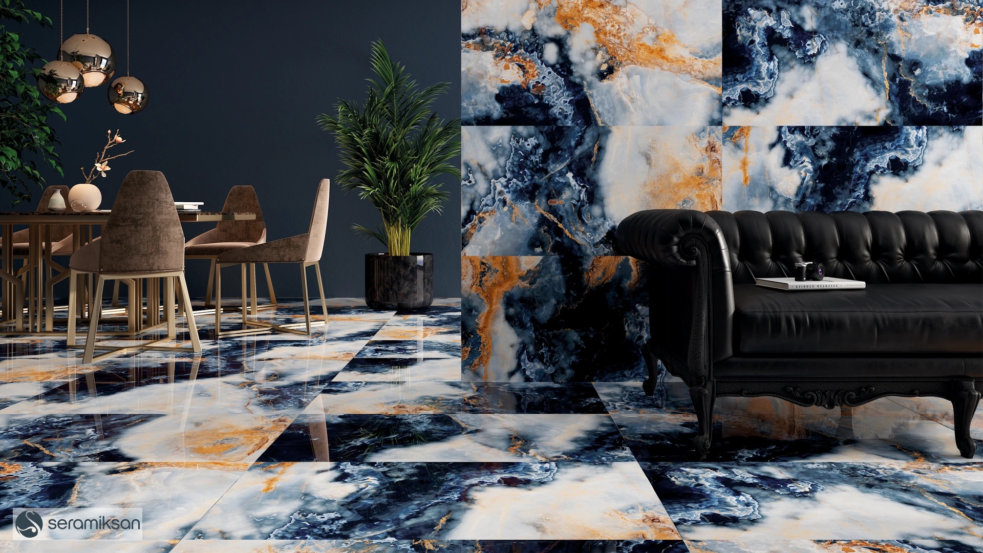 60*120 PACIFIC MAVİ