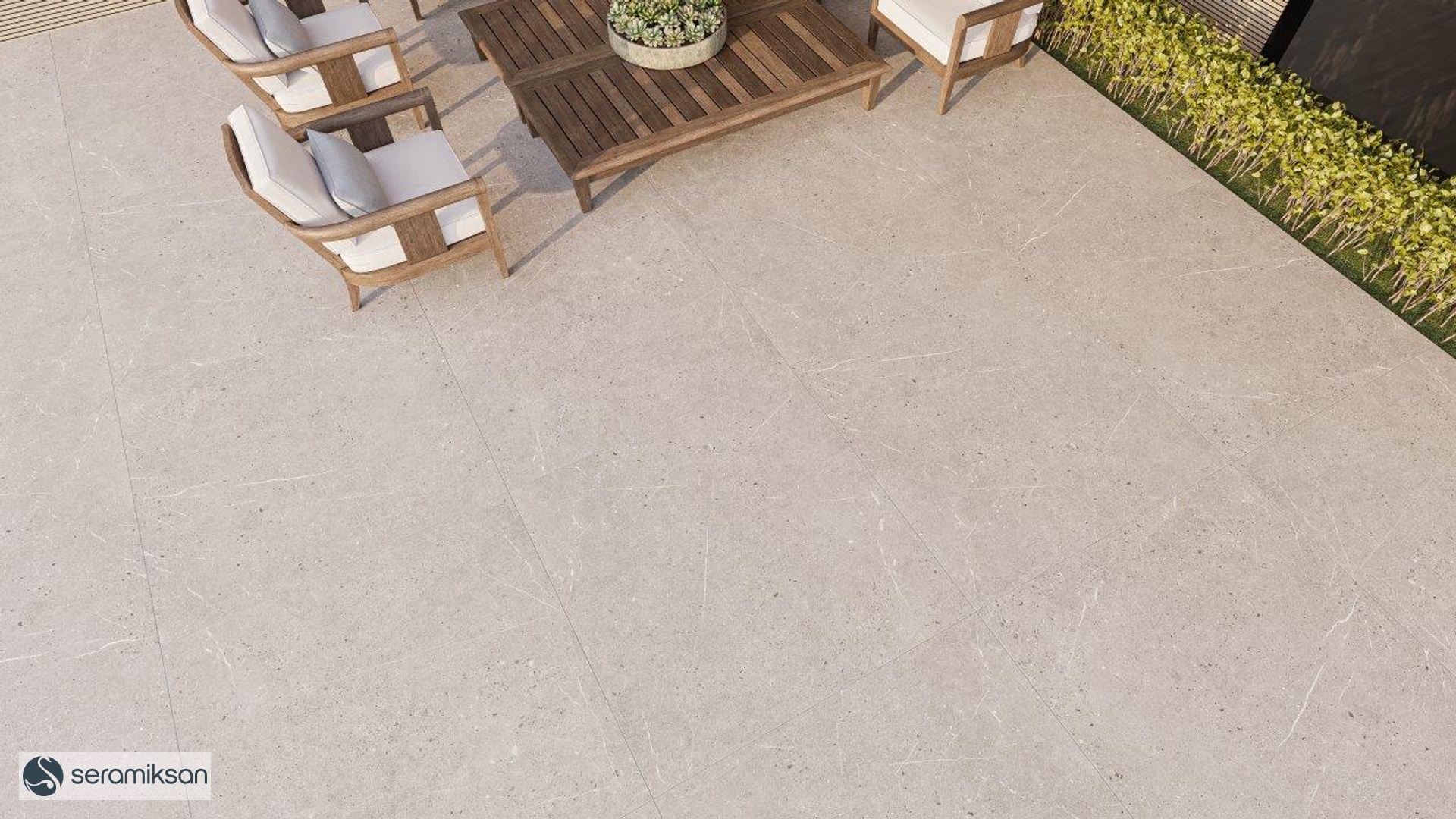 120*120 PERGAMON AÇIK GRİ