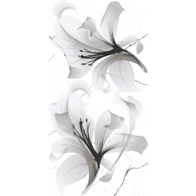 30*60 EROS FLORAL BEYAZ MOTİF