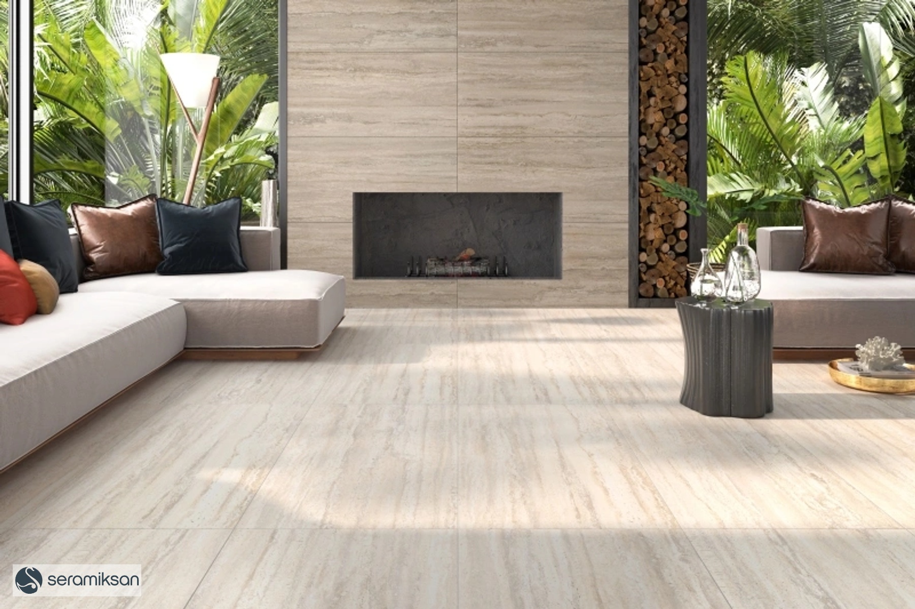 60*120 TRAVERTEN BEIGE MATT