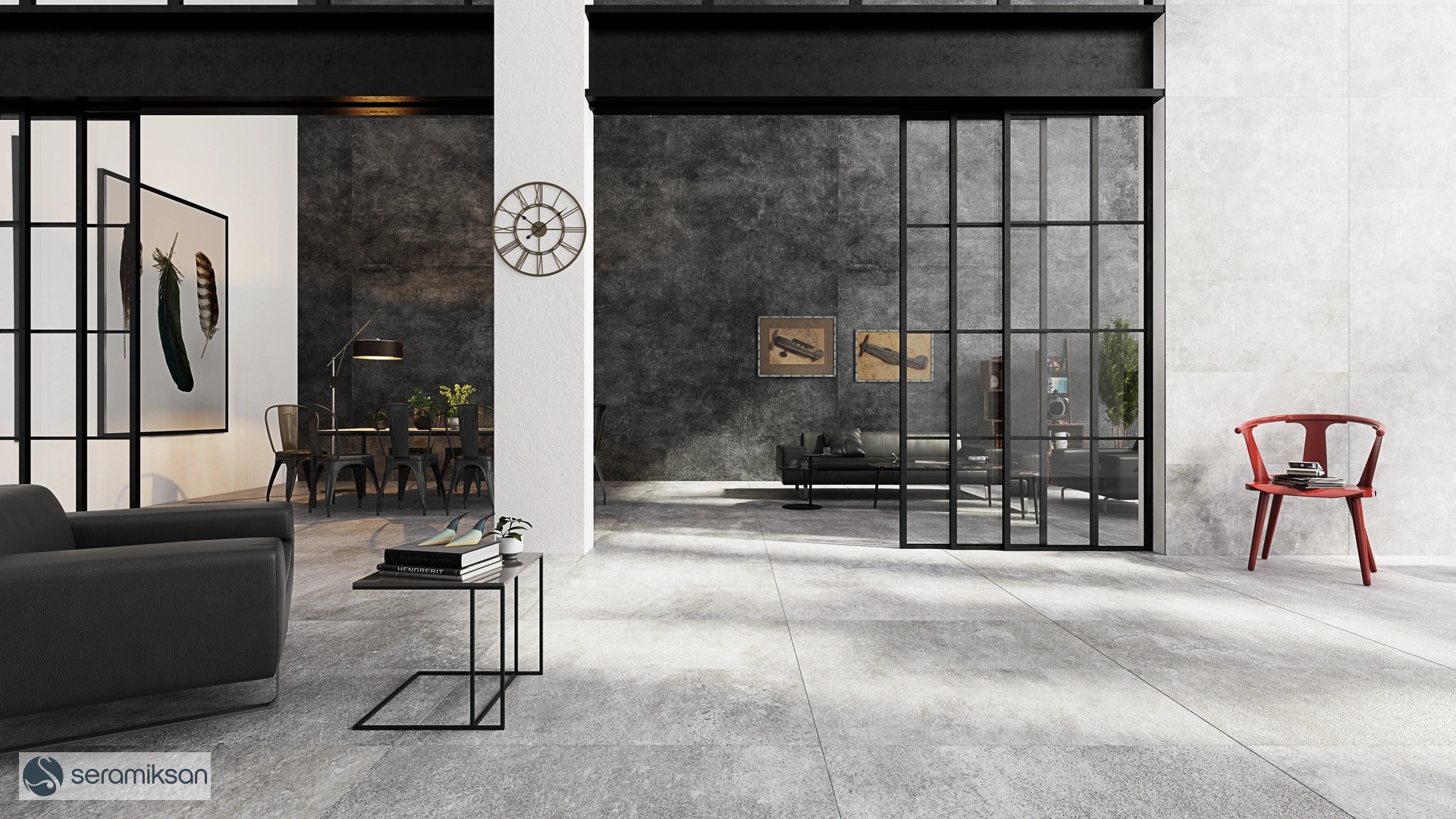 60*120 URBAN GRİ ANTİSLİP