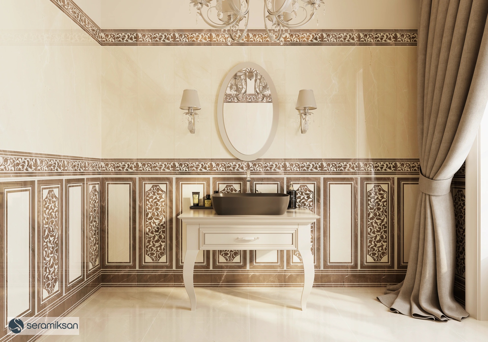 15*30 VICTORIAN MAT BEYAZ