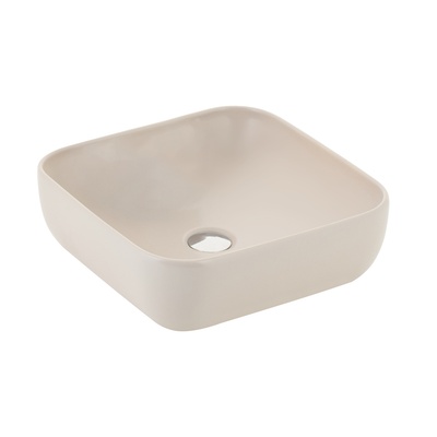 FORM MAT BEYAZ TEZGAH ÜSTÜ LAVABO BATARYA DELİKLİ