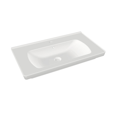 SATURN FLAT MAT BEYAZ LAVABO 100 CM