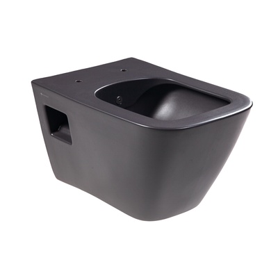 SATURN MAT ANTRASIT ETAJERLI LAVABO80 CM