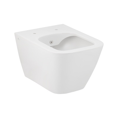 SATURN MAT BEYAZ FLAT LAVABO 80 CM MOBİLYA GEÇMELİ