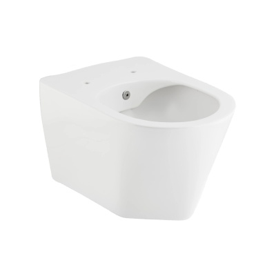 STELLA MAT BEYAZ TEZGAH ÜSTÜ LAVABO BATARYA DELİKLİ 42CM